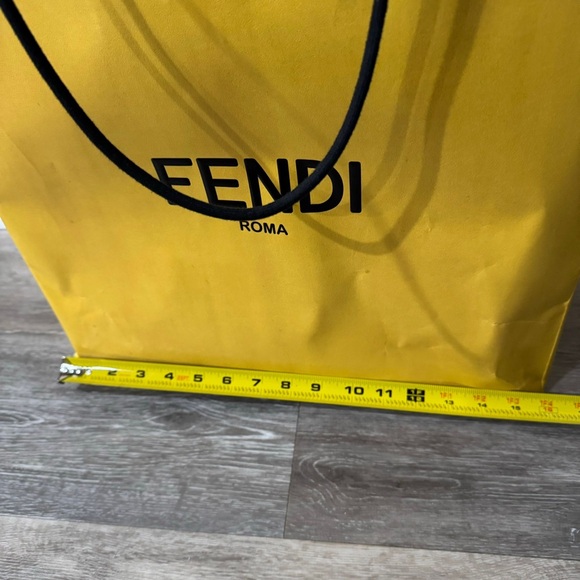 Fendi Authentic Shopping Bag 16x15 - Picture 3 of 5